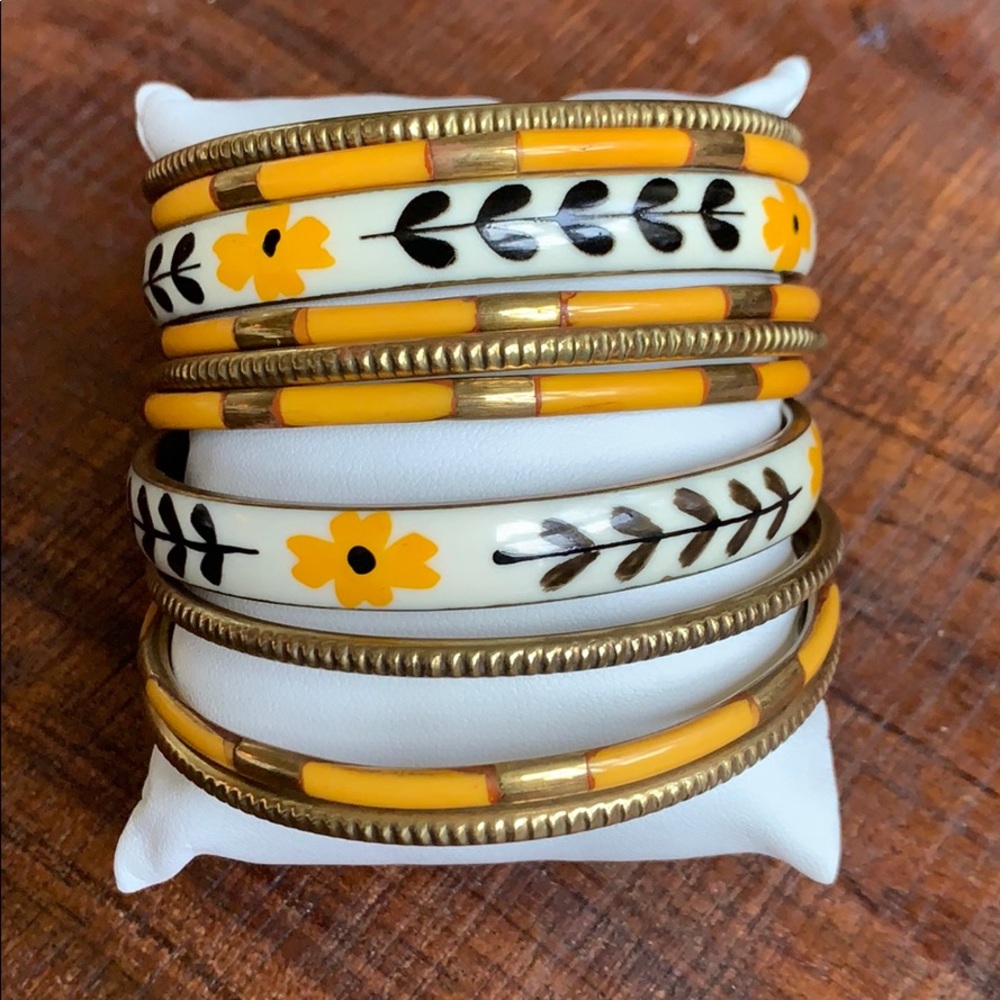 Set of 10 Posh Bangle Bracelets